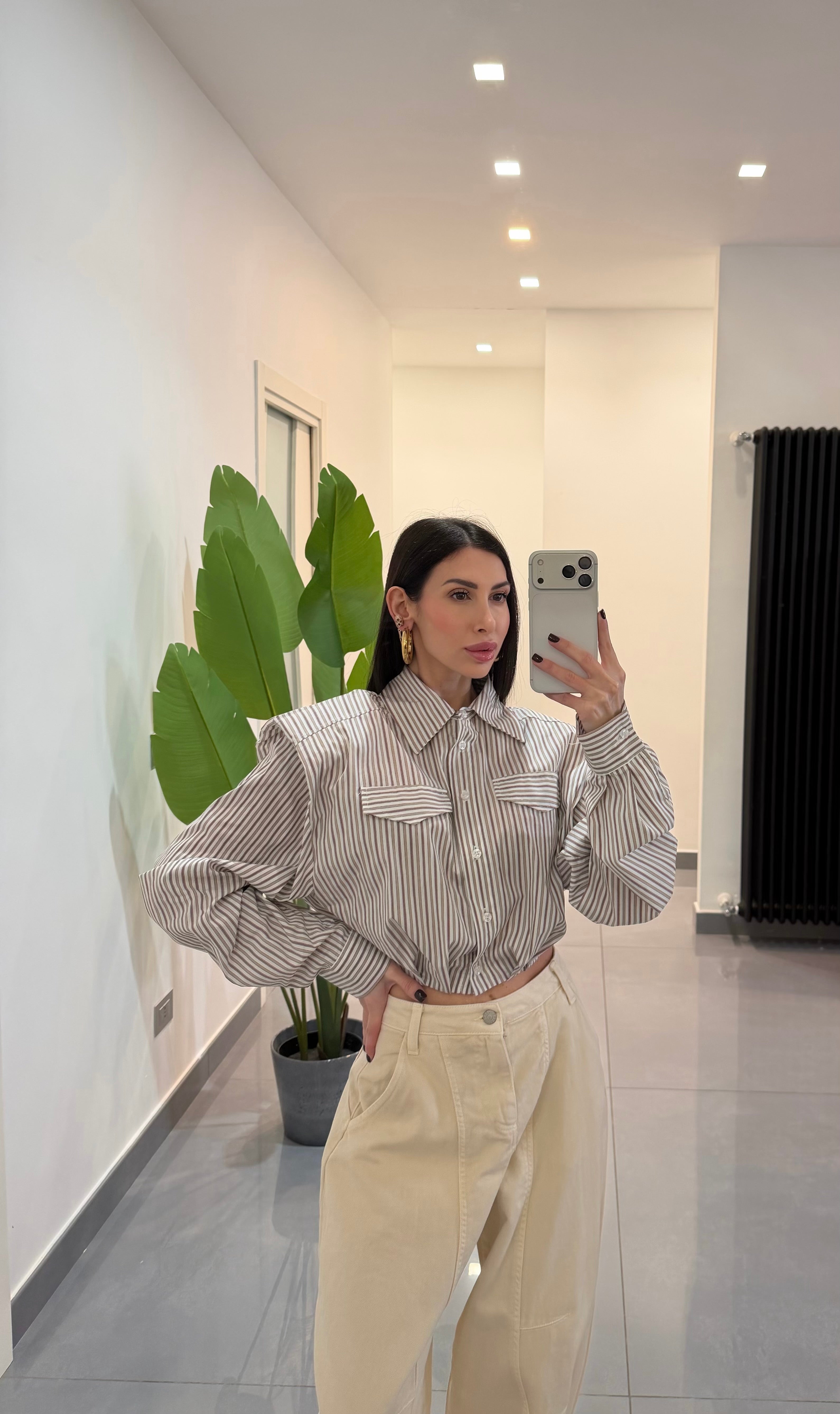 Camicia Crop