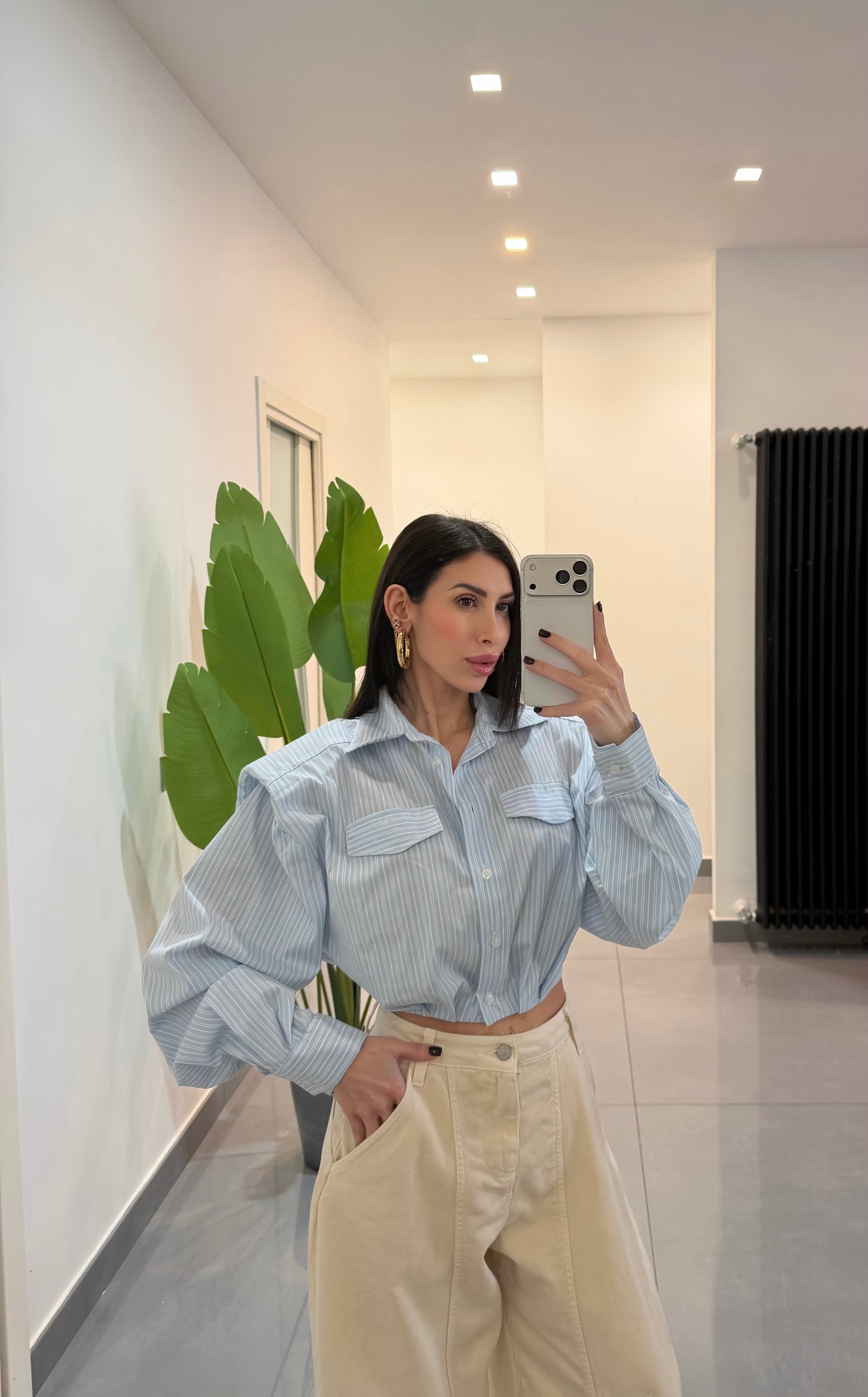 Camicia Crop
