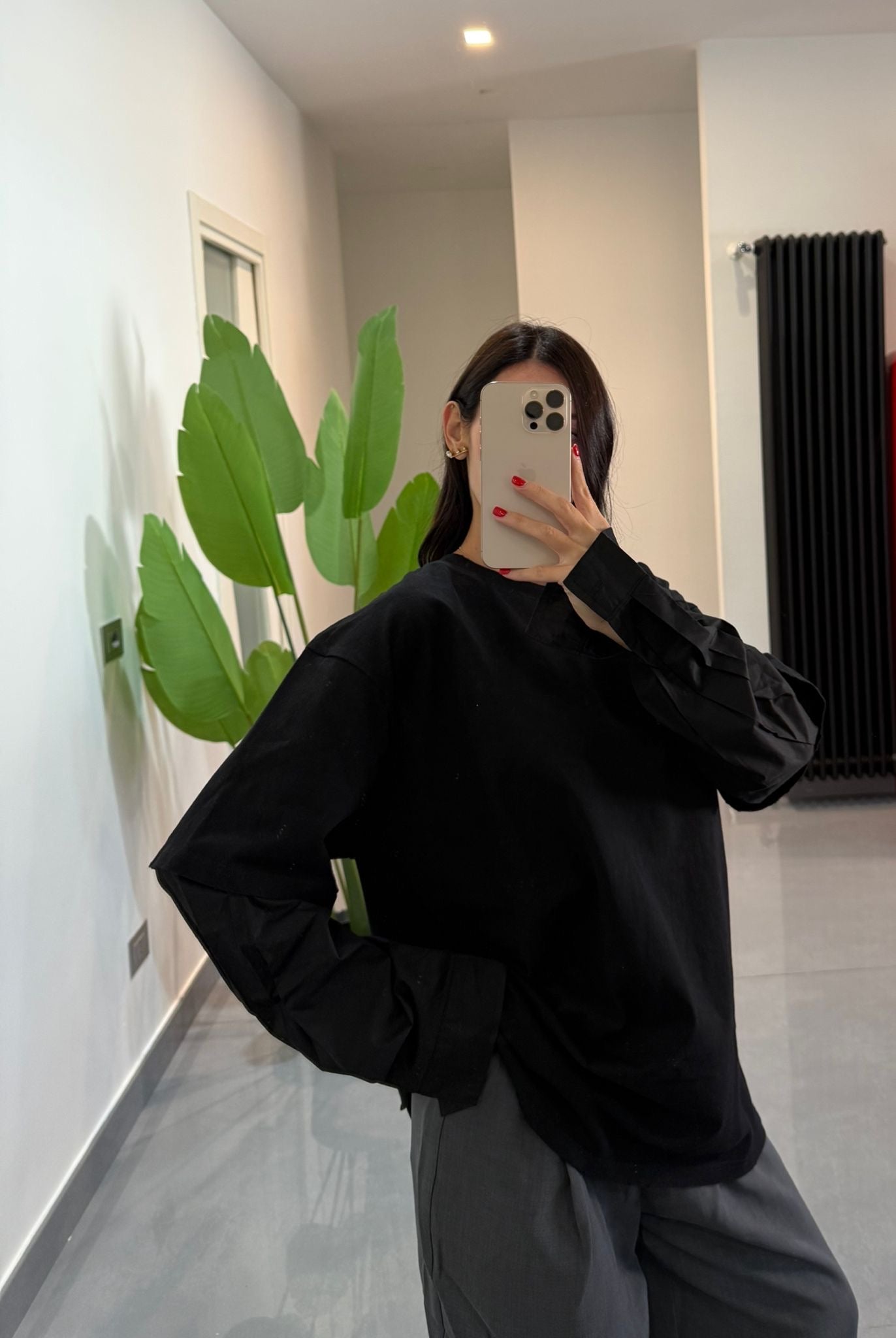 Tshirt Manica Camicia